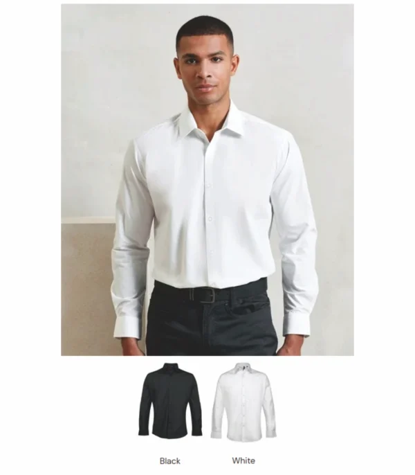 Premier PR207 Supreme Long Sleeve Poplin Shirt