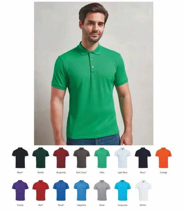 PR630 Coolchecker Plus Pique Polo Shirt