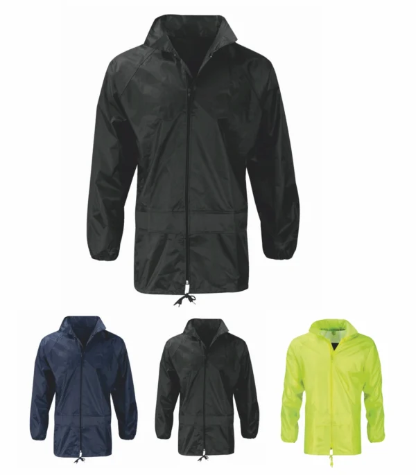 ORBIT BLACK KNIGHT PACIFIC: WATERPROOF RAIN JACKET