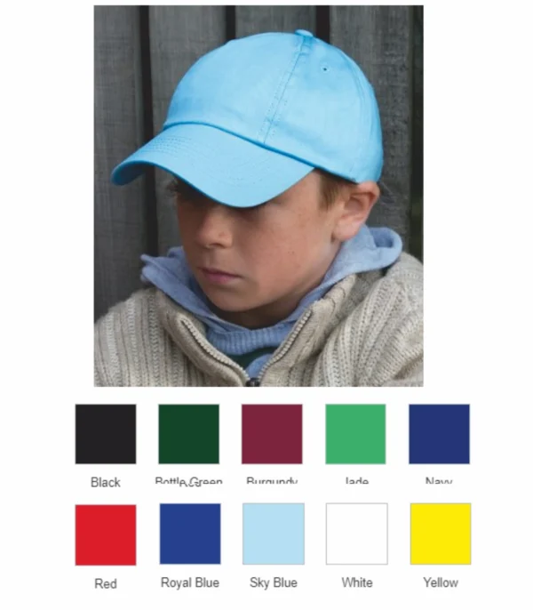 RC018b Result Low Profile Cotton Cap