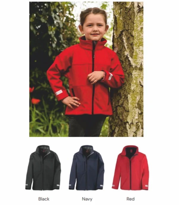 Result RS121B Junior Classic Softshell jacket