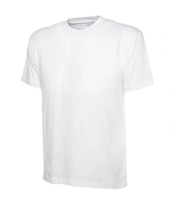 Uneek UC301 White tee shirt