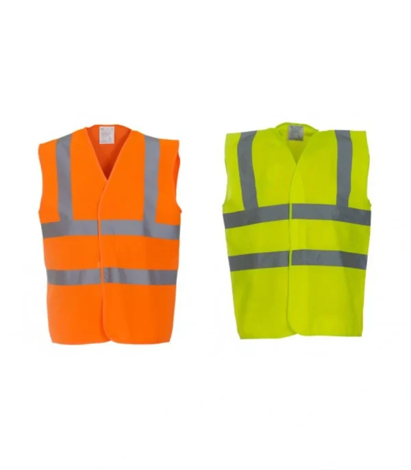 YK102 Hi Vis Vest - yellow and orange