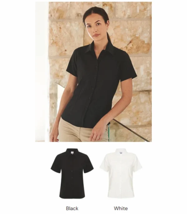 Henbury H596 Ladies Wicking Anti-Baterial Quick Dry s/sleeve Blo