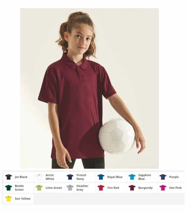 AWD JC040b Kid's Cool polo