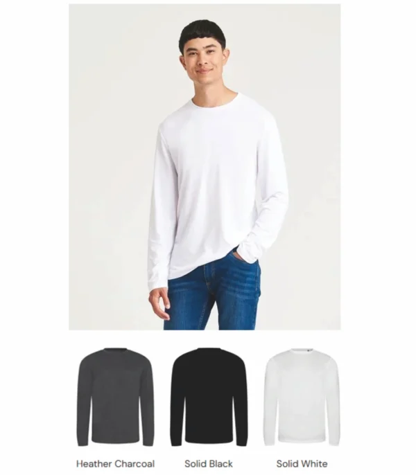 JT002 AWD Long Sleeve Tri-Blend T-Shirt