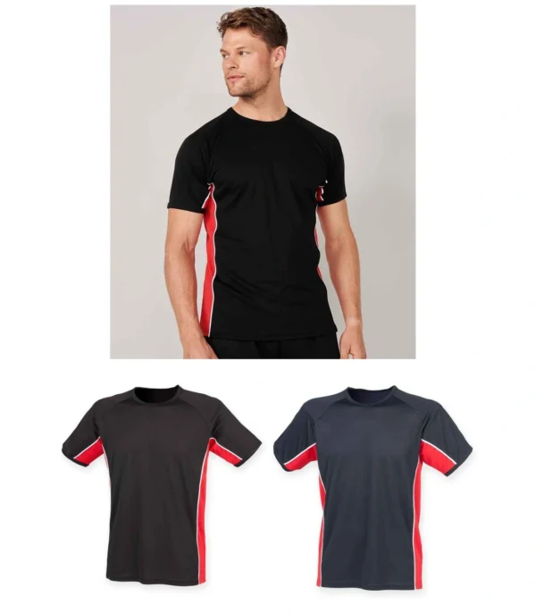 Finden & Hales LV240 Adult Performance Panel T-Shirt