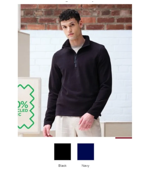 Regatta RG2102 Honestly Made Recycled Half Zip Fleece