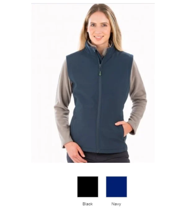 Result RS902F Result Genuine recycled Ladies Prontable Soft Shel