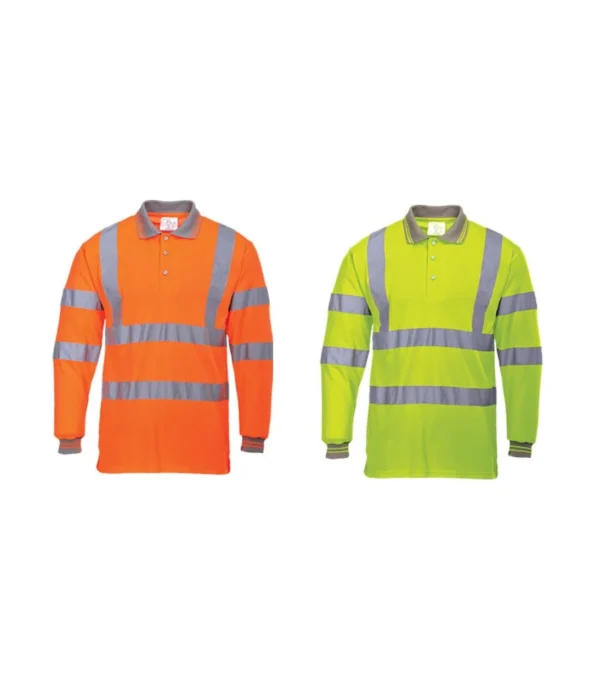 Portwest S277 Long Sleeve Hi Vis polo