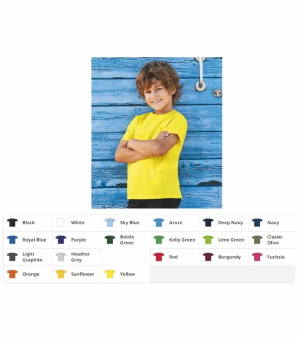 Fruit of the Loom SS12B Kids Original T-Shirt