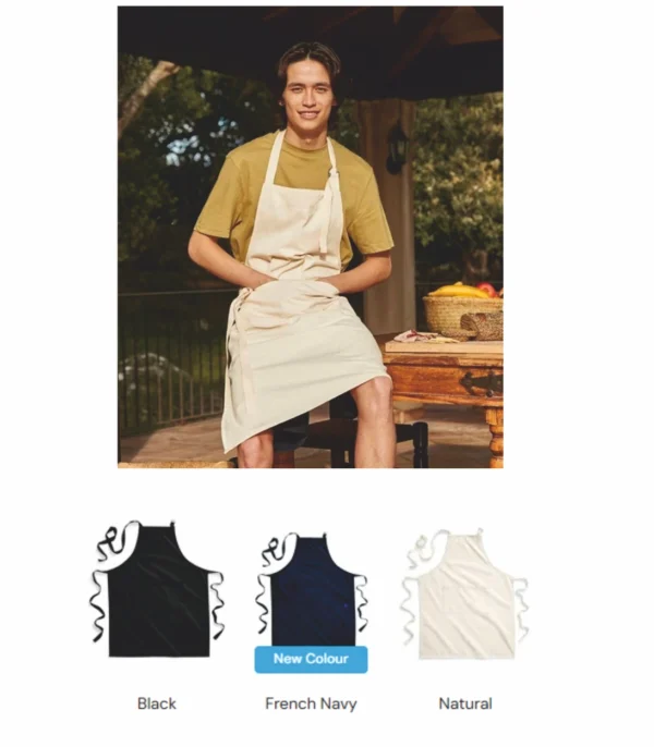 Westford Mill W364 Fairtrade Craft Apron